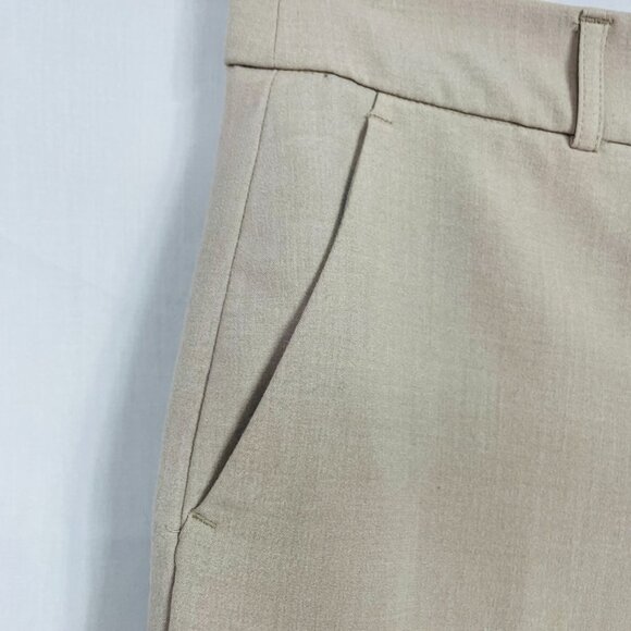 Tahari Women's Tan Loose Sleek Business Causal Pants Size 4 - Picture 4 of 13